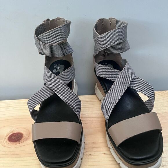 Sorel Joanie™III Leather Sandal size  9 - Picture 7 of 8